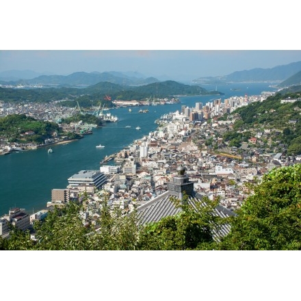 浄土寺山展望台からの夏風景