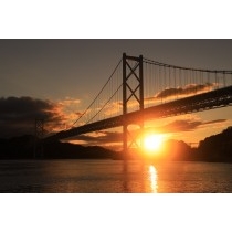 因島大橋夕景