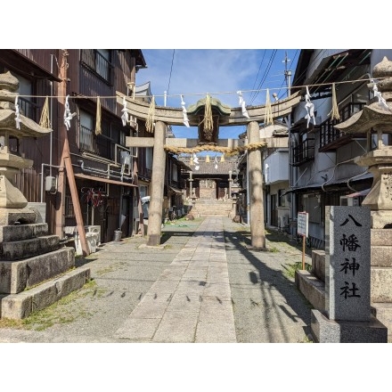 No.4910 久保亀山八幡神社の参道