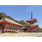 浄土寺の阿弥陀堂と多宝塔