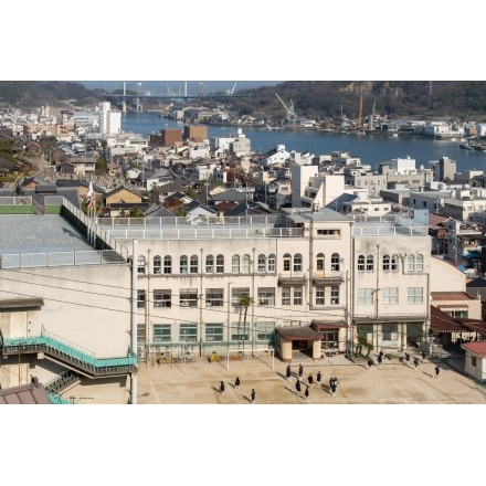 土堂小学校周辺の風景