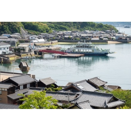 重井西港一帯の風景