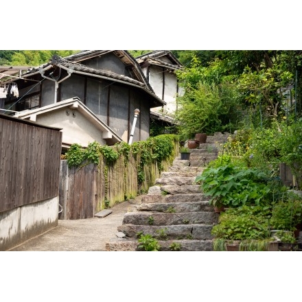 土堂の路地風景