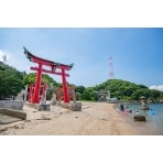 岩子島厳島神社の大鳥居