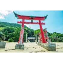 岩子島厳島神社の大鳥居