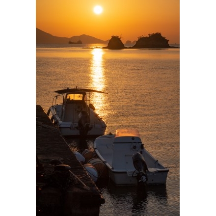 因島の朝風景