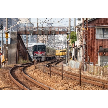 鉄道がある風景