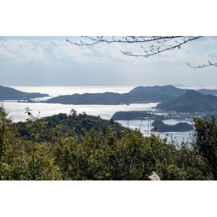 因島公園から見る秋の風景