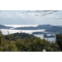 因島公園から見る秋の風景