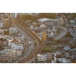 浄土寺山から見る夕暮れの尾道市街地