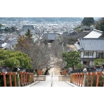 西國寺境内からの風景