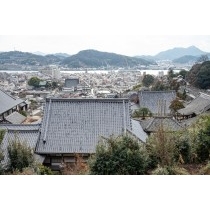 西國寺越しに見る尾道市街地