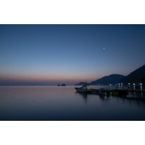 因島から見る早朝の風景