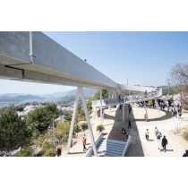 リニューアルした千光寺公園頂上展望台