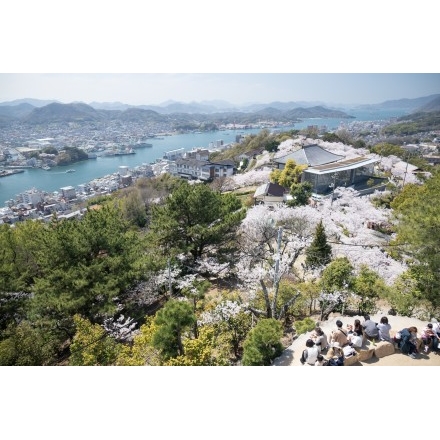 No.5638 リニューアルした千光寺公園頂上展望台からの風景