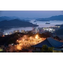 千光寺公園頂上展望台からの夜景