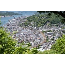 浄土寺山から見る夏の尾道