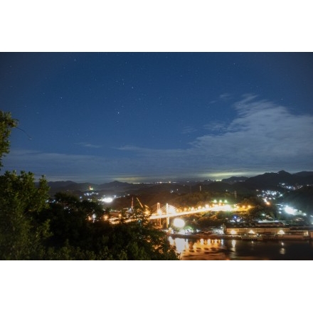 浄土寺山不動岩展望台から見る尾道の夜景