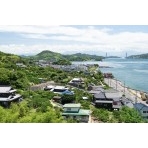 しまなみ海道生口橋から見た風景