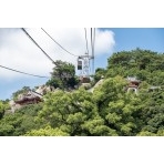 千光寺山ロープウェイから見る風景