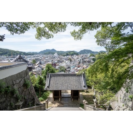 御袖天満宮境内からの風景