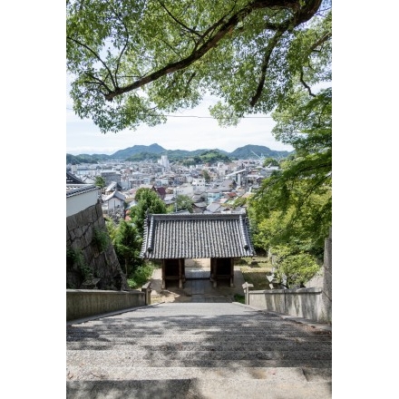 御袖天満宮境内からの風景