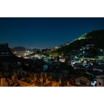 大山寺付近から見る夜景
