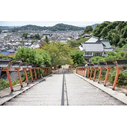 西國寺境内から見る風景