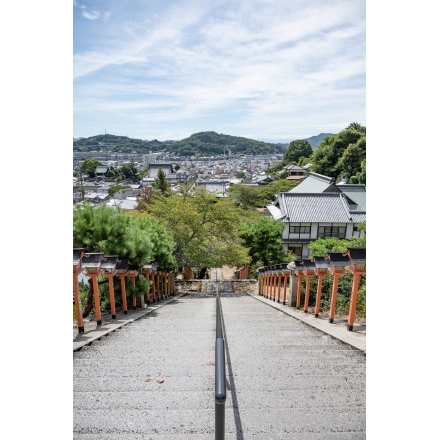 西國寺境内から見る風景