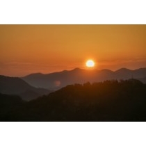千光寺から見る朝日