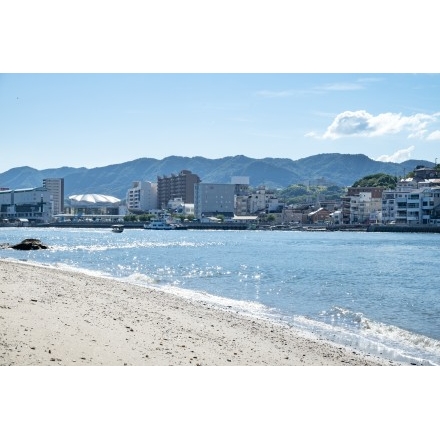 向島・兼吉地区から見る夏の尾道