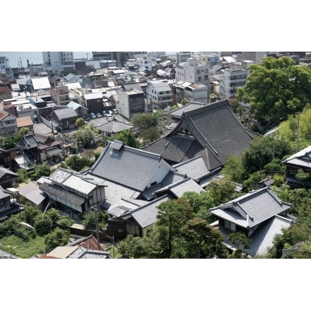 千光寺山ロープウェイから見る天寧寺