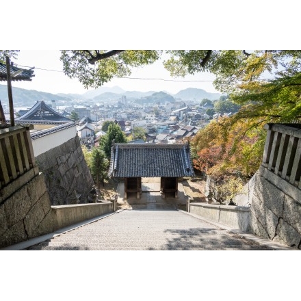 秋の御袖天満宮から見る風景