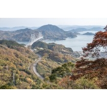白滝山から見る紅葉