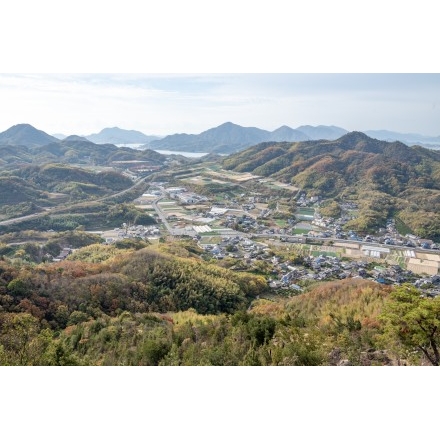 No.6251 白滝山から見る因島重井町の街並み