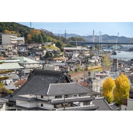 浄泉寺越しの秋の風景