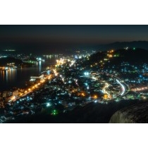 浄土寺山不動岩展望台から見る尾道の夜景