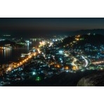 浄土寺山不動岩展望台から見る尾道の夜景