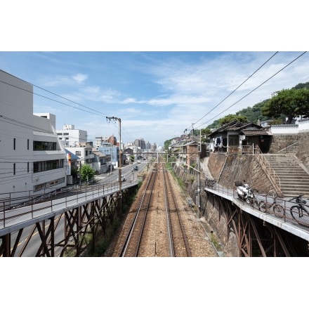 土堂陸橋から見る風景