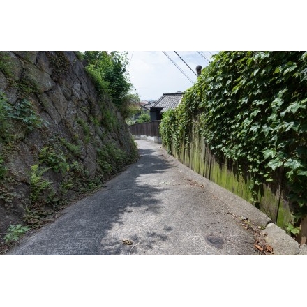 山手地区の路地