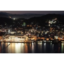 岩屋山から見る尾道市街地の夜景