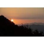 浄土寺山不動岩から見る日の出