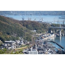 千光寺公園頂上展望台から見る浄土寺一帯