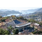 千光寺公園頂上展望台から見る尾道市立美術館