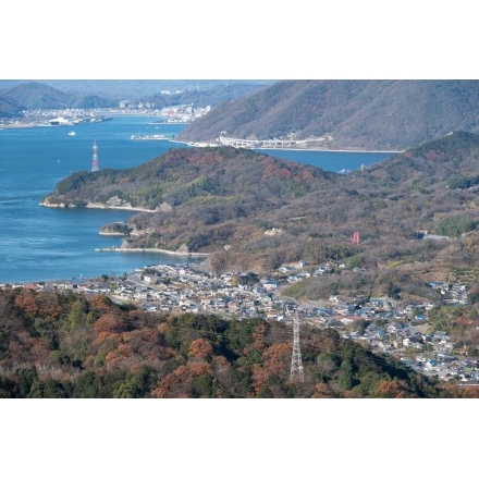 No.6883 高見山展望台から見る向島・津部田地区