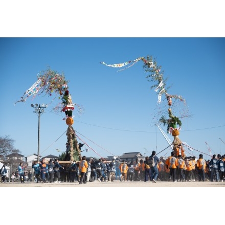 山波とんど行事（神明祭）