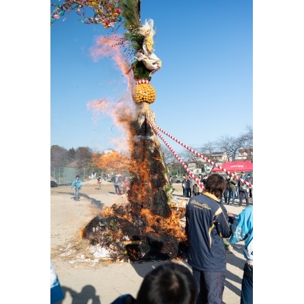 No.6935 山波とんど行事（神明祭）