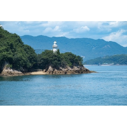 No.7152 夏の大浜埼灯台