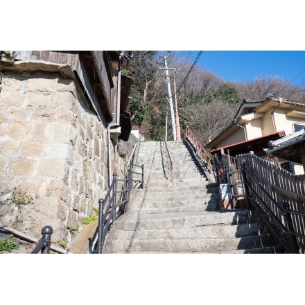 山手地区の石段