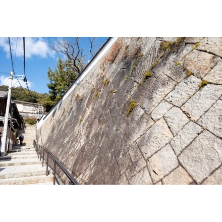 千光寺新道の天春の石垣
